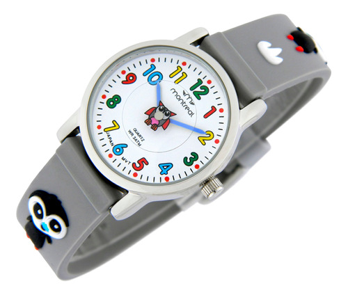 Reloj Montreal Niños Ml1500b Silicona 3d Mecanismo Citizen