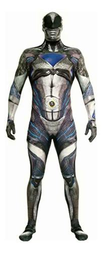 Morphsuits Disfraz De Power Ranger Negro Para Adultos,