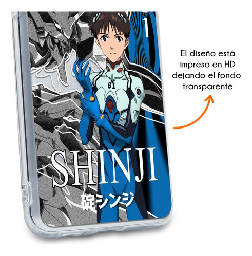 Funda Para Zte Evangelion Shinji Ikari Niño Eva 01 Anime