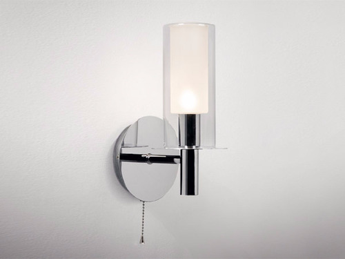 Imagen 3 de 5 de Aplique Dabor Dopio Cromado Con Tulipa Cristal / Nexo