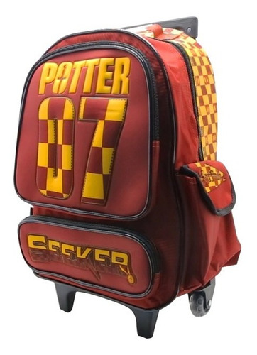 Mochila Con Carro Harry Potter Grande 16 Pl Cresko Reforzada