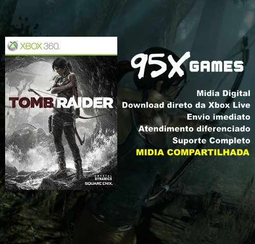 Tomb Raider - Midia Xbox 360