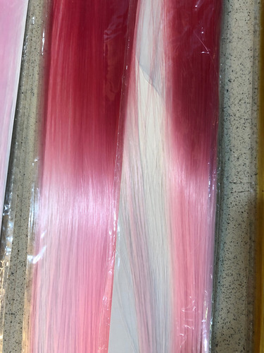 Extensiones Fantasía Con Clip 60cm Aprox - Pack 2und