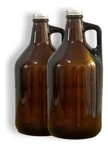 Comprar Set X2 Botellones Growler Ambar  1.9 Lavadero  Cerveza