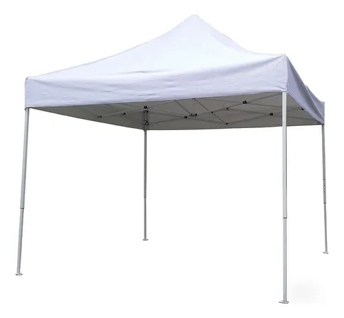 comprar Tenda Barraca De Praia Gazebo Bitlar Branca 3x3 Sanfonada Com Bolsa De Transporte Impermeável Resistente