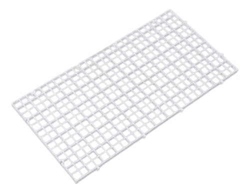 Tampa Anti-salto Para Aquário, Divisor 30x15x1,5cm Branco