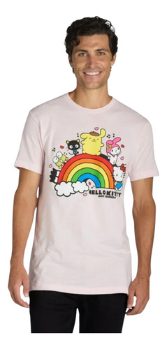 Camiseta Con Gráfico Hello Kitty And Friends Hombre