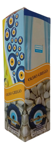 Incenso Indiano Darshan Olho Grego Cx.25un.8v