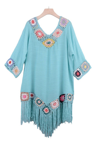 Salida De Playa Pareo Cover Up Vestido Playero Para Mujer