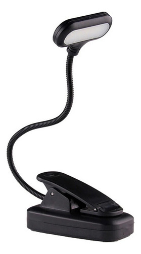 Lámpara De Lectura W Clip, Lámpara De Escritorio Plegable In