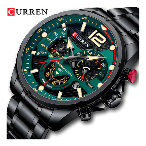 Reloj Para Hombre Curren 8395 8395 Negro