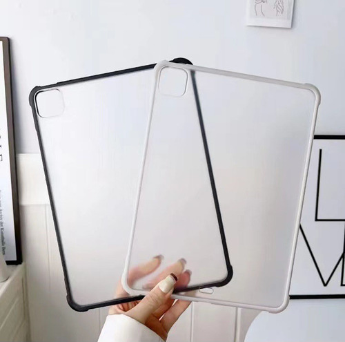 Capa Fosca Com Borda Macia E Suave Para A Pele Para iPad Cor Preto