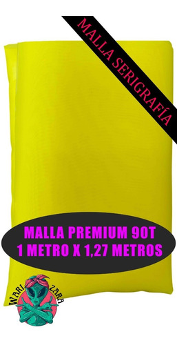Malla Premium 90 Hilos Serigrafia 1 X 1,27metros Serigrafica