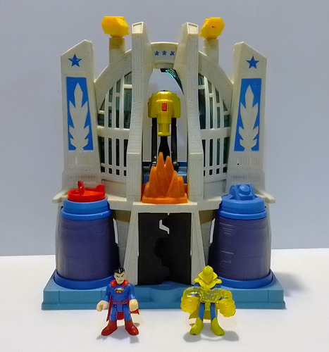 Imaginext Dc Salón De La Justicia Superman Hall Of Justice (Usado)