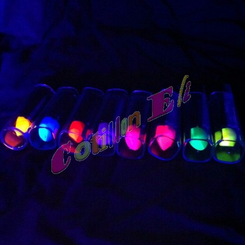 Cotillon Maquillaje Labiales Fluo Fiestas Neon X 8 Unidades