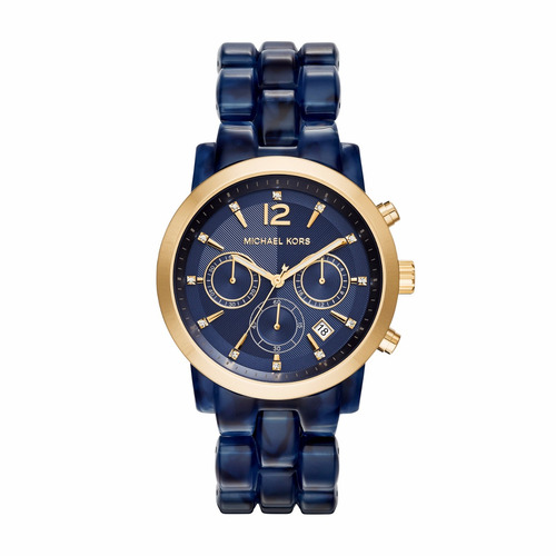 Reloj Michael Kors Mk6236 Mujer Cristales  Azul