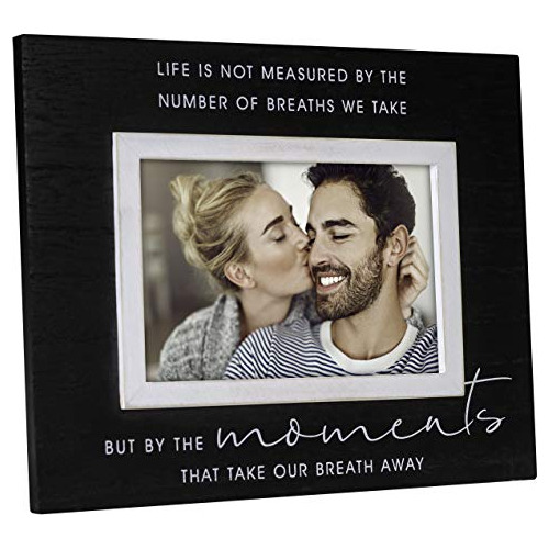 4x6 Moments Script Sentiments Picture Frame Vida No Se ...