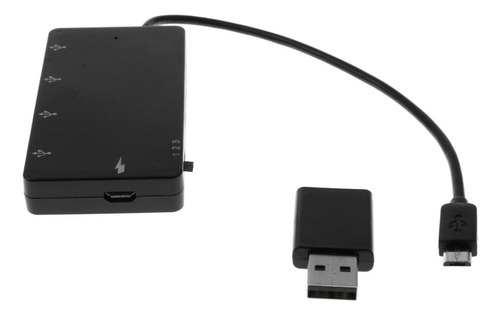 2 Pieza Micro Usb Otg Hub Adaptador A Micro