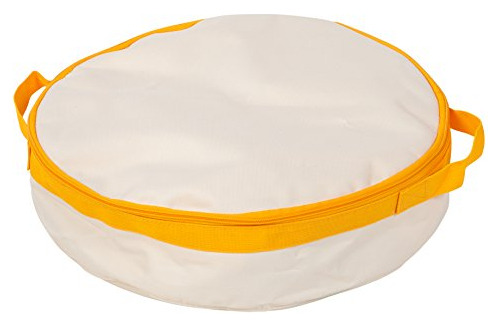 Arenero De Viaje Para Gatos Con Revestimiento Pvc Amarillo