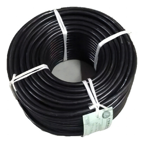 Cable Tipo Taller 2x2,5 Mm X 30m Fonseca Por Color De La Cubierta Negro