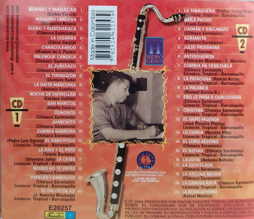 Clímaco Sarmiento - Historia Musical 40 Exitos 2 Cds