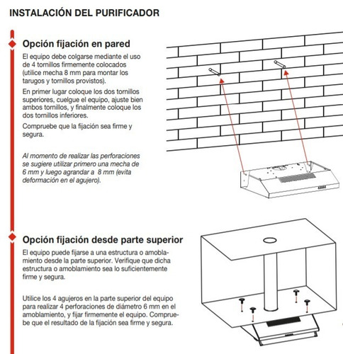 Imagen 5 de 6 de Extractor Purificador De Cocina Liliana Purify Plus Kp992
