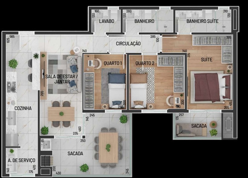 Imagem 23 de 30 de Apartamento - Ap01664 - 70127125