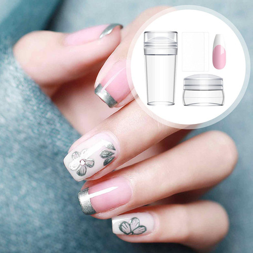 Sc Kit De Estampado De Uñas Sello De Salón De Uñas Sello De