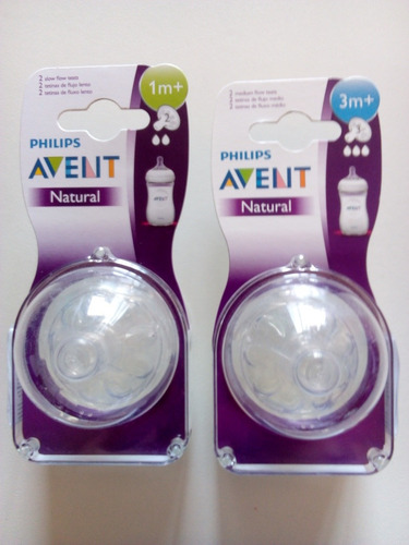 Avent Tetinas Natural +6 Meses