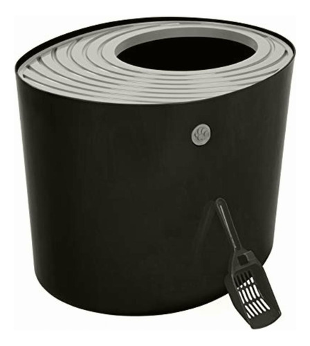 Ris Caja De Arena Para Gatos De Entrada Superior Con