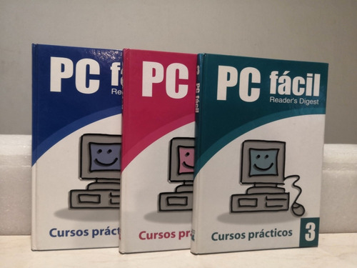 Libros. Tres Ejemplares Sobre Pc Facil.