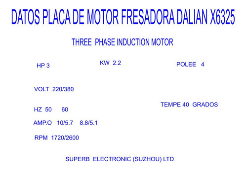 Imagen 2 de 4 de Torno Fresadora Torreta Universal Accesorios Dalian 6325