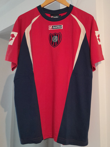 Remera Lotto San Lorenzo 2005 Talle Xl Algodón Reliquia