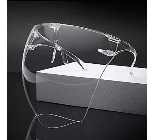 Careta Protectora Facial Transparente Tipo Lente Para Adulto