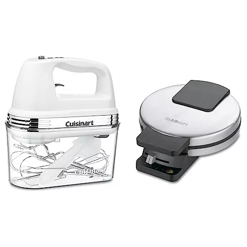  Cuisinart HM-3 Power Advantage, Batidora de mano de 3  velocidades, color blanco. : Hogar y Cocina