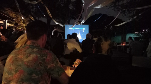 Alquiler Proyector Pantalla Gigante Fiesta Eventos Ballester