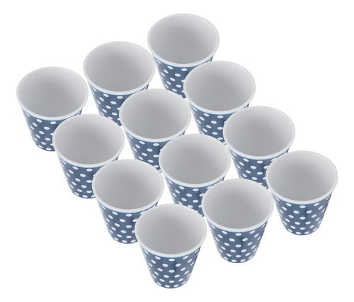 Milk Cup, Antiescaldado, Diseño De Puntos Azules De Melamina