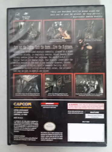 Residen Evil Para Gamecube Original Formato Fisico (Usado)