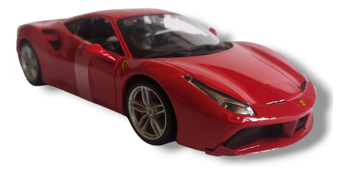 Ferrari 488 Gtb A Escala 1:24 , Bburago Metálico Decolección