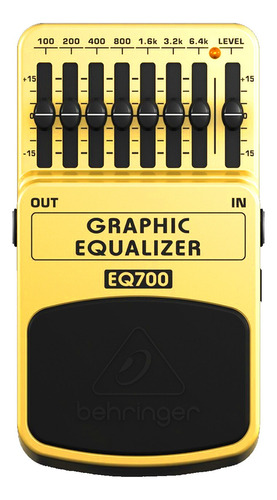 Pedal Efecto Ecualizador Guitarra Electrica Behringer Eq700 