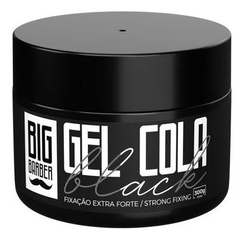 Gel Cola Black Pomada Extra Forte - Big Barber 