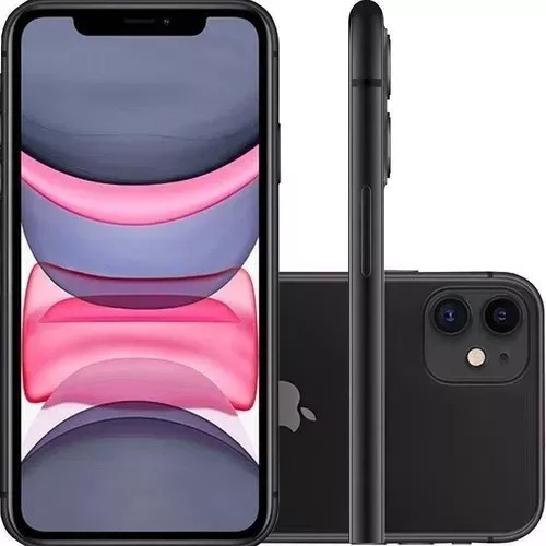 Apple iPhone 11 (128 Gb) Preto (Recondicionado)