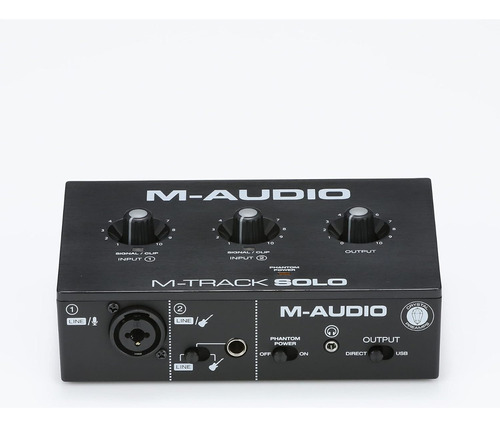 Interfaz De Audio M-audio M-track Solo 