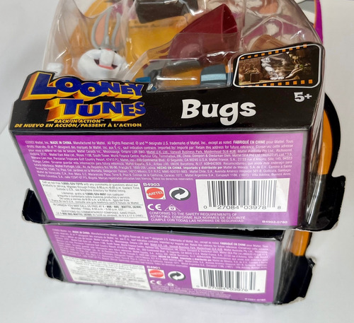 Bugs Bunny Y Pato Lucas Looney Tunes Mattel 2003 (Usado)