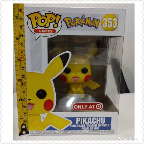 Original Pikachu 10cm Funko Pop 353 Exclusivo Target