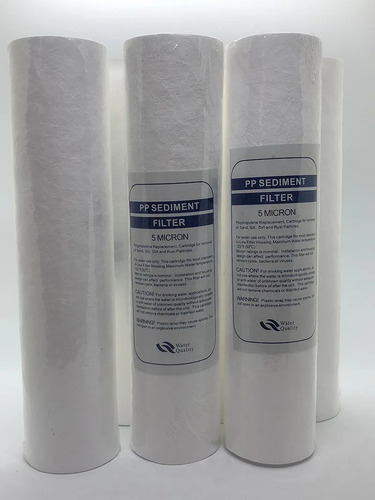 Imagen 2 de 4 de Filtro Agua Para Sedimentos 5 Micron Cartucho Polipropileno