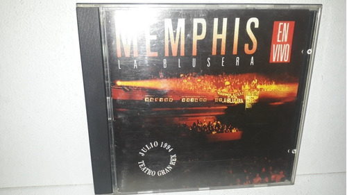 Memphis La Blusera - En Vivo Gran Rex 1994 - Cd