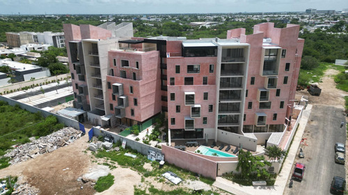 Departamento En Venta Merida, Sta Gertrudis Copo, Mod. B, Con Balcon, Entrega Inmediata.