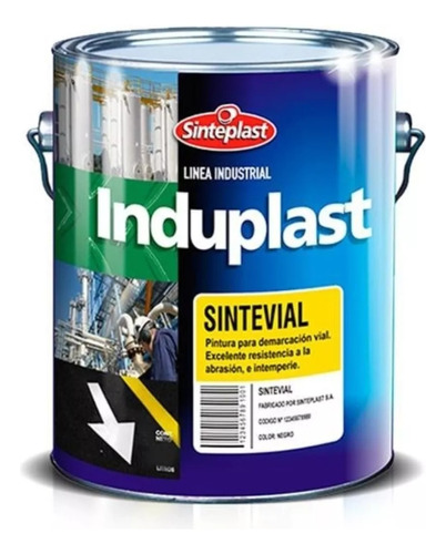 Pintura Sintevial Demarcacion Vial Sinteplast 1lt