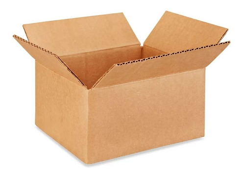 25 Cajas De Cartón Para Envíos Kraft 20 X 15 X 10 Cm